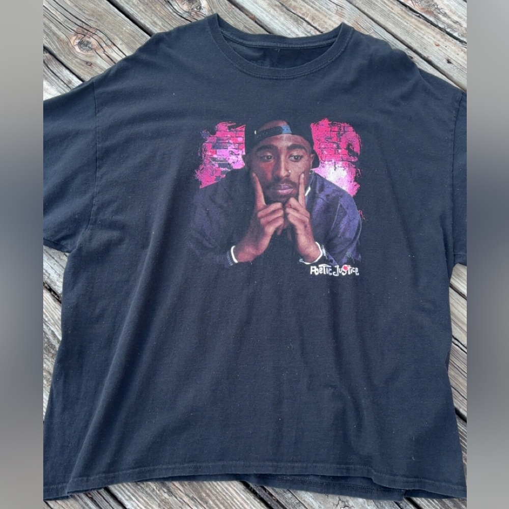 Black Graphic Tee